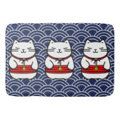 Japanse gelukskat of Maneki-Neko Badmat (Voorkant)