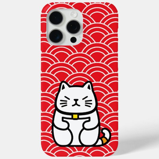 Japanse gelukskat of Maneki-Neko Case-Mate iPhone Case (Achterkant)