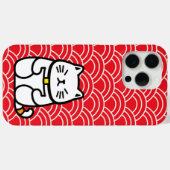 Japanse gelukskat of Maneki-Neko Case-Mate iPhone Case (Achterkant (horizontaal))