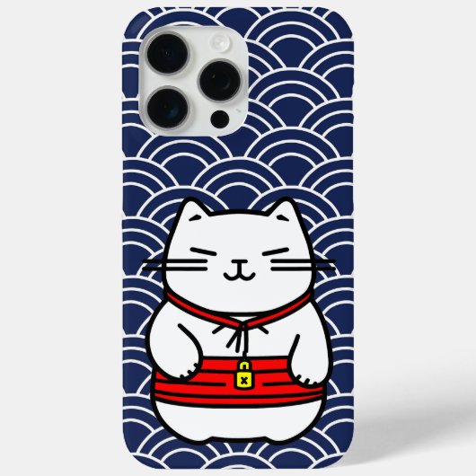 Japanse gelukskat of Maneki-Neko Case-Mate iPhone Case (Achterkant)