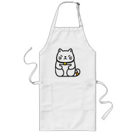 Japanse gelukskat of Maneki-Neko Lang Schort