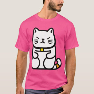 Japanse gelukskat of Maneki-Neko T-shirt