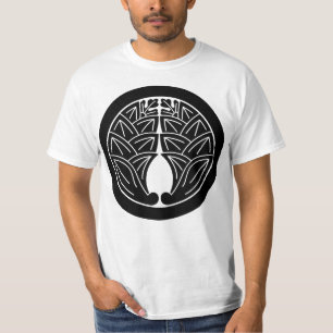 Japanse gember omhelzen in een cirkel t-shirt