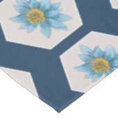 Japanse Geometric Lily Flower Pattern Tafelkleed (Gekanteld)