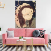 Japanse Ghost Canvas Afdruk (Insitu (Woonkamer))