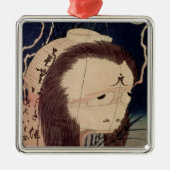 Japanse Ghost Metalen Ornament (Voorkant)