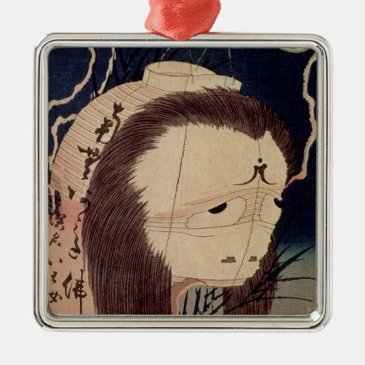 Japanse Ghost Metalen Ornament (Voorkant)