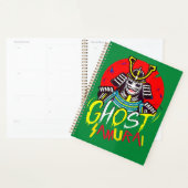 Japanse Ghost Samurai Martial Art in Retro stijl Planner (Display)