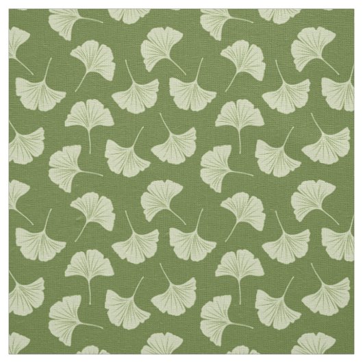 Japanse ginkgo bladeren stof (Swatch)