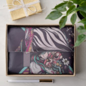 Japanse GIrl Flowers in Hair Tissuepapier (Geschenk)