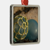 Japanse Glass Vist Float Metalen Ornament (Rechts)