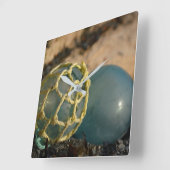 Japanse Glass Vist Float Vierkante Klok (Hoek)