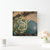 Japanse Glass Vist Float Vierkante Klok (Huis)