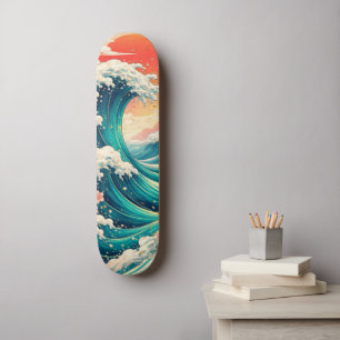 Japanse Golf Unisex Vintage Vibe Persoonlijk Skateboard