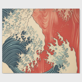 JAPANSE GOLFGOLF WRAPPING PAPER CADEAUPAPIER