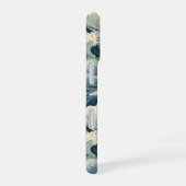 Japanse Golfpatroon met Monogram iPhone 16 Hoesje (Rechterkant)