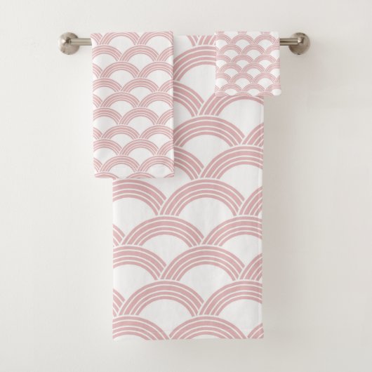 Japanse Golve Blush Glam #1 Bad Handdoek (Insitu)