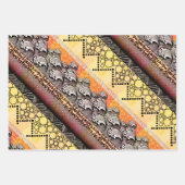 Japanse golven, Engelstalig behang & Spaans tegels Inpakpapier Vel (Voorkant)