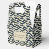 Japanse golven gunstiger doos bedankdoosjes (Geopend)