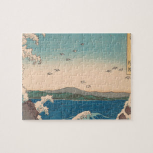 Japanse golven Naruto draaikolk oceaan kunstwerk Legpuzzel