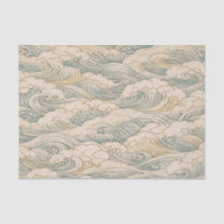 JAPANSE GOLVEN PATROON TISSUE PAPER TISSUEPAPIER