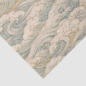 JAPANSE GOLVEN PATROON TISSUE PAPER TISSUEPAPIER (Detail)