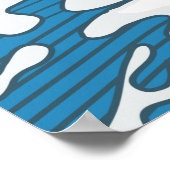 Japanse golven poster (Hoek)