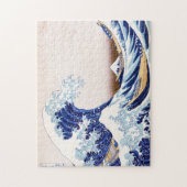 Japanse golven Puzzle Legpuzzel (Verticaal)