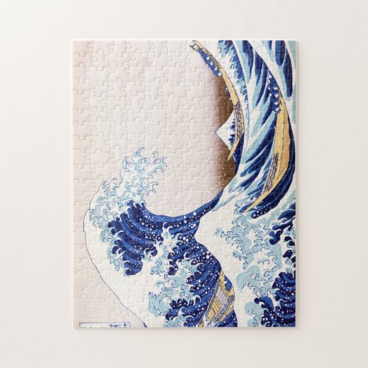 Japanse golven Puzzle Legpuzzel (Verticaal)