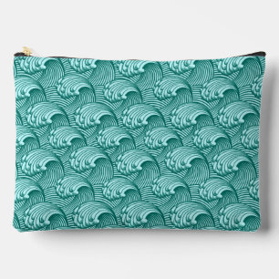 Japanse golven, Turquoise en Aqua Etui