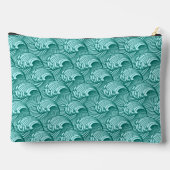 Japanse golven, Turquoise en Aqua Etui (Achterkant)