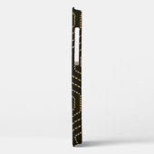 Japanse gouden naadloze patroonachtergrond Case-Mate iPhone case (Achterkant / Links)