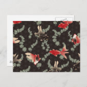 Japanse goudvis briefkaart (Voorkant / Achterkant)