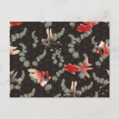 Japanse goudvis briefkaart (Voorkant)