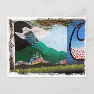 Japanse graffiti 2 van Helaine Briefkaart