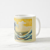  Japanse Great Wave Art Koffiemok (Voorkant rechts)