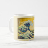  Japanse Great Wave Art Koffiemok (Voorkant links)