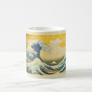 Japanse Great Wave Art Koffiemok