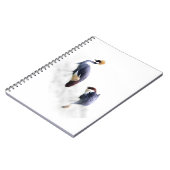 Japanse grijze kruiperen notitieboek (Linkerzijde)