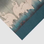 Japanse groeten in Sneeuwvrij Azië Weefpapier Tissuepapier (Detail)