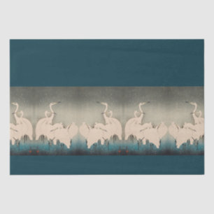 Japanse groeten in Sneeuwvrij Azië Weefpapier Tissuepapier