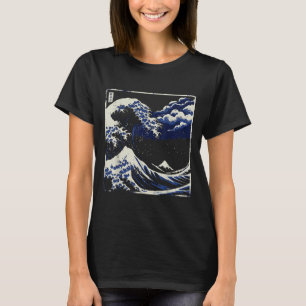 Japanse Grote Golf voor Kanagawa Ukiyo-e Art Manne T-shirt