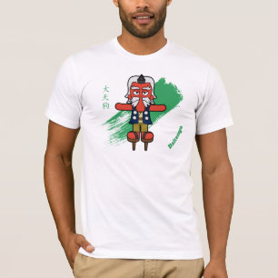 Japanse Grote Tengu Yokai T-shirt