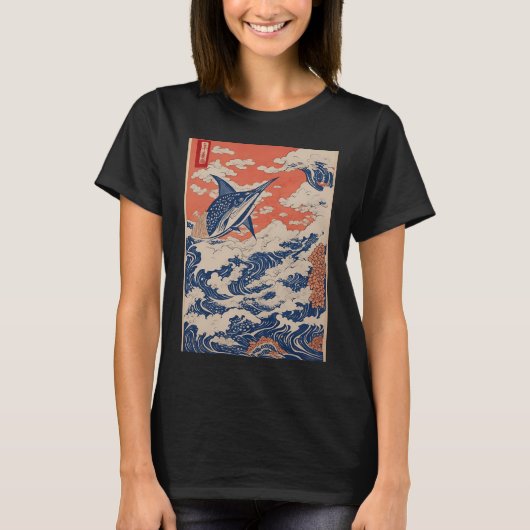 Japanse Grote Vis T-shirt (Voorkant)
