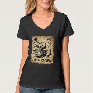 Japanse Grotkunst Noedel Liefhebber Wilde Dieren S T-shirt