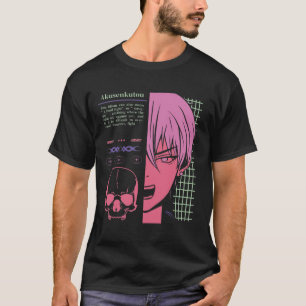 Japanse Grunge Anime T-shirt