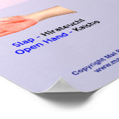 Japanse handschoenen poster (Hoek)