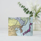 Japanse handtintkaart 日 本 Briefkaart (Staand voorkant)