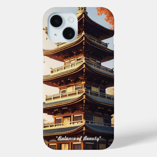 "Japanse harmonie" Case-Mate iPhone Case (Achterkant)