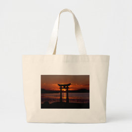 Japanse Heilige Plaats Nagao Grote Tote Bag